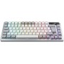 ASUS ROG Azoth White RGB Teclado Gaming (QWERTZ Layout, 75% de factor de forma de teclado, conmutadores mecánicos ROG NX,