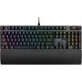 ASUS ROG Strix Scope II Gaming Keyboard, pre-lubed ROG RX Red Linear Optical switches, Sound-dampening Foam, PBT doubleshot