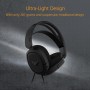 ASUS TUF Gaming H1 Wired Headset (Discord Certified Mic, 7.1 Surround Sound, 40mm Drivers, 3.5mm, Lightweight, For PC, Switch,
