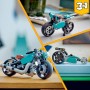 LEGO Creator 3-en-1 Moto Clásica, Bici Callejera o Coche Dragster, Vehículos de Juguete para Niños y Niñas Pequeños, Idea de