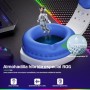 Fachixy「2025 Nuevo」FC100 Cascos Gaming Inalámbricos para PC, PS5, PS4, Auriculares Gaming Inalámbricos de 2,4GHz