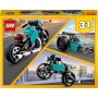 LEGO Creator 3-en-1 Moto Clásica, Bici Callejera o Coche Dragster, Vehículos de Juguete para Niños y Niñas Pequeños, Idea de