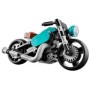 LEGO Creator 3-en-1 Moto Clásica, Bici Callejera o Coche Dragster, Vehículos de Juguete para Niños y Niñas Pequeños, Idea de