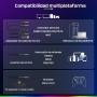 Fachixy「2025 Nuevo」FC100 Cascos Gaming Inalámbricos para PC, PS5, PS4, Auriculares Gaming Inalámbricos de 2,4GHz