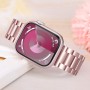 TRUMiRR Reemplazo para Apple Watch Series 9 8 7 41mm/SE (2.Generation) 40mm Pulsera, Correa de Reloj de Acero Inoxidable Pulsera