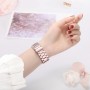 TRUMiRR Reemplazo para Apple Watch Series 9 8 7 41mm/SE (2.Generation) 40mm Pulsera, Correa de Reloj de Acero Inoxidable Pulsera