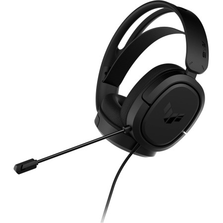 ASUS TUF Gaming H3 Gun Silver Gaming Headset with virtual 7.1 Surround, Tough stainless-steel headband and fast cooling ear