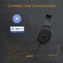 ASUS TUF Gaming H3 Gun Silver Gaming Headset with virtual 7.1 Surround, Tough stainless-steel headband and fast cooling ear