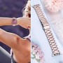 TRUMiRR Reemplazo para Apple Watch Series 9 8 7 41mm/SE (2.Generation) 40mm Pulsera, Correa de Reloj de Acero Inoxidable Pulsera