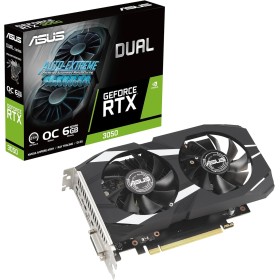 ASUS Dual GeForce RTX 3050 OC Edition 6GB GDDR6 (Resistencia al Polvo IP5X, Soporte de Acero Inoxidable, PCIe 4.0, DLSS 3, HDMI
