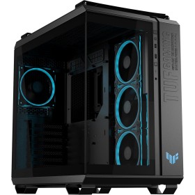 ASUS TUF Gaming GT502 Horizon, Caja ATX para Torres Medianas, diseño panorámico, Doble cámara, Zonas de refrigeración
