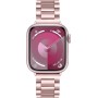 TRUMiRR Reemplazo para Apple Watch Series 9 8 7 41mm/SE (2.Generation) 40mm Pulsera, Correa de Reloj de Acero Inoxidable Pulsera