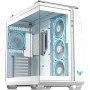 ASUS TUF Gaming GT502 Horizon, Caja ATX para Torres Medianas, diseño panorámico, Doble cámara, Zonas de refrigeración