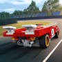 LEGO 76906 Speed Champion 1970 Ferrari 512 M, Coche de Carreras de Juguete para Niños, Deportivo Rojo con Mini Figura de