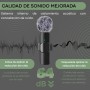 2 Pcs Micrófono inalámbrico para iPhone, iPad, Android, PC, con USB-C, Microfonos de Solapa con Clip para Grabación de Vídeo,
