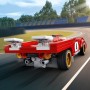 LEGO 76906 Speed Champion 1970 Ferrari 512 M, Coche de Carreras de Juguete para Niños, Deportivo Rojo con Mini Figura de