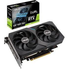 ASUS Dual NVIDIA GeForce RTX 3060 V2 OC Edition Tarjeta gráfica Gaming (PCIe 4.0, 12 GB GDDR6, HDMI 2.1, DisplayPort 1.4a,