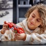 LEGO 76906 Speed Champion 1970 Ferrari 512 M, Coche de Carreras de Juguete para Niños, Deportivo Rojo con Mini Figura de
