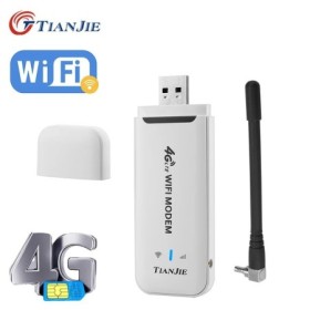 TIANJIE-enrutador WiFi 4G, tarjeta Micro SIM, módem USB LTE inalámbric