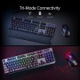 ASUS ROG Strix Scope NX RGB Wireless Deluxe - Teclado mecánico gaming (interruptores mecánicos ROG NX Red, PBT, triple