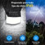 Luz Exterior Solar LED Jardin: 248 LED Luces Solares de 3 Modos Sensor Movimiento con 270° Iluminacion Solar Exteriores Lampara