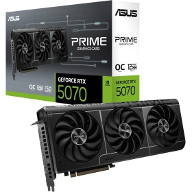 ASUS Prime GeForce RTX 5070 OC Edition 12GB GDDR7 - Tarjeta gráfica SFF-Ready (PCIe 5.0, 12GB GDDR7, HDMI/DP 2.1, 2.5 Ranuras,