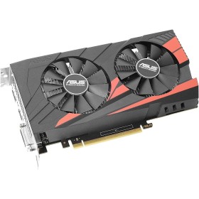 ASUS EX-GTX1050TI-O4G - Tarjeta gráfica (GTX 1050 Ti, 4 GB GDDR5, OC Edition, PCI-E 3.0, 128 bits, 768 núcleos CUDA) Color Negro