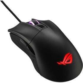 ASUS ROG Gladius II Core Lightweight, Ergonomic, Wired Optical Gaming Mouse with 6200-DPI Sensor, ROG-Exclusive Switch-Socket