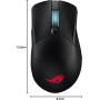ASUS ROG Gladius II Core Lightweight, Ergonomic, Wired Optical Gaming Mouse with 6200-DPI Sensor, ROG-Exclusive Switch-Socket