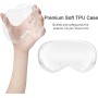 SOULWIT Funda Protectora de TPU Mejorada para Apple Vision Pro - Protector de Pantalla para Auriculares VR, Accesorio Duradero y