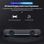 SADA V-196 Barra de altavoz de ordenador con cable USB Subwoofer estér