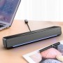 SADA V-196 Barra de altavoz de ordenador con cable USB Subwoofer estér