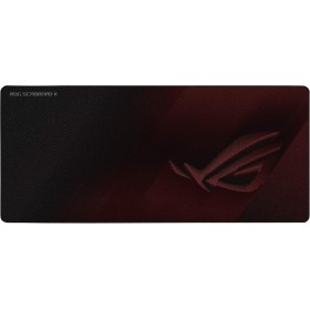 ASUS ROG Sheath Extended Soft Cloth Gaming Mouse Pad with Smooth Gliding Surface and Non-Slip Base - Black/Red