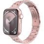 MoKo Correa Delgada de Metal Compatible con Apple Watch 41mm 40mm 38mm, Pulsera Fina de Acero Inoxidable de Repuesto para iWatch