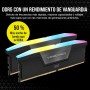CORSAIR Vengeance RGB DDR5 RAM 32GB (2x16GB) 6000MHz C30-36-36-76 1.4V Memoria Intel Optimizada para Ordenador (Compatible con