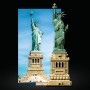 LEGO Architecture Estatua de la Libertad de Nueva York, Maqueta para Construir para Adultos y Adolescentes, Decoración de Casa y