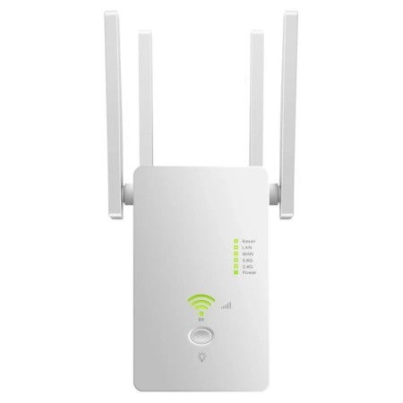 Repetidor WiFi de 1200M, enrutador inalámbrico de 5GHz, punto de acces