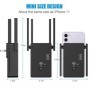 Repetidor WiFi de 1200M, enrutador inalámbrico de 5GHz, punto de acces