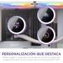 Accesorios para Meta Quest 3S, 5 en 1 funda protectora de silicona para Quest 3S, VR Funda, Controller Grip Cover,VR Shell