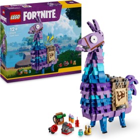 LEGO Fortnite Llama de Suministros Juguete de Construcción y Figura Articulada para Jugar, Decoración de Personaje del