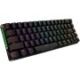 ASUS ROG Falchion Ace - Teclado Gaming Mecánico RGB 65% Compacto, ROG NX Red lubricados y Estabilizados, Teclas ABS, Conexión