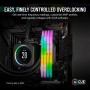 Corsair Vengeance RGB DDR5 32GB (2x16GB) 6400MHz C32 Memoria de Sobremesa Optimizada de Intel (Iluminación Dinámica Diez Zonas,