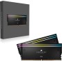 CORSAIR Dominator Titanium RGB DDR5 RAM 96GB (2x48GB) DDR5 6600MHz CL32 Intel XMP Memoria de Ordenador Compatible con iCUE -