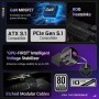 ASUS ROG Strix 1000W Platinum White Edition, Fuente de alimentación ATX Modular, 80 Plus Platinum, ATX 3.1, PCIE 5.1, Conector