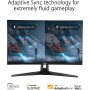 ASUS Monitor de juegos TUF Gaming VG27AQ3A 27" (QHD , 180Hz, Fast IPS, ELMB Sync, 1ms (GTG), Freesync Premium, compatible con