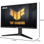 ASUS Monitor de juegos TUF Gaming VG27AQ3A 27" (QHD , 180Hz, Fast IPS, ELMB Sync, 1ms (GTG), Freesync Premium, compatible con