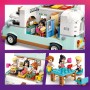 LEGO Friends Aventura en la Caravana de la Amistad, Autocaravana de Juguete con 3 Mini Muñecos, Figura de Hurón, Regalo para