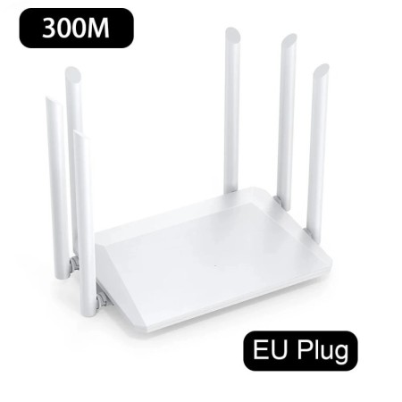 Enrutador inalámbrico de 1200M, módem de antena externa, repetidor WiF