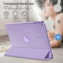 EasyAcc Funda Compatible con iPad 9a Generación 8a / 7a Generación, Case Ultra Slim Carcasa Smart Cover PU Protector con iPad