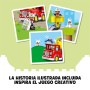 Lego Duplo Rescate Camión de Bomberos de Juguete - Juego Educativo para Niños y Niñas de 2+ Años - Vehículo con Luz y Sonido,